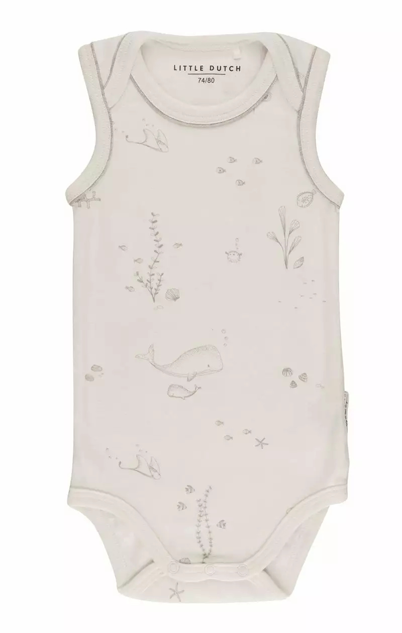 Little Dutch LD Romper Sleeveless 50/56 Linen 5 Little Dutch LD Romper Sleeveless 50/56 Linen