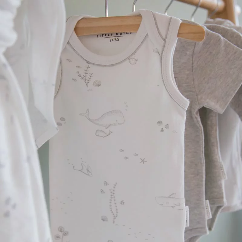 Little Dutch LD Romper Sleeveless 50/56 Linen 6 Little Dutch LD Romper Sleeveless 50/56 Linen
