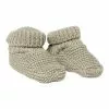 Little Dutch Linen LD Knitted Baby Booties S1