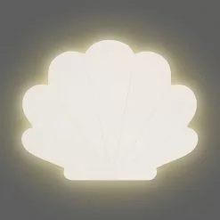 Jollein Wall Deco Wood Shell Light Décor