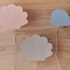 Jollein Wall Deco Wood Shell Light Décor