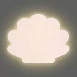 Jollein Wall Deco Wood Shell Light Décor