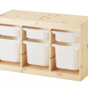 Ikea Trofast Combination Wood + 6 Boxes 1 Ikea Trofast Combination Wood + 6 Boxes