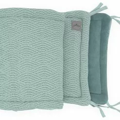 Linen Jollein Cot Bumper River Knit 35 X 180cm