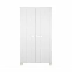 De Eekhoorn Robin Wardrobe White Brushed Pine Baby Furniture