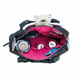 Lässig Lassig Baby Bag Glam Pacific Flower Black Bath & Changing 10 Lässig Lassig Baby Bag Glam Pacific Flower Black Bath & Changing