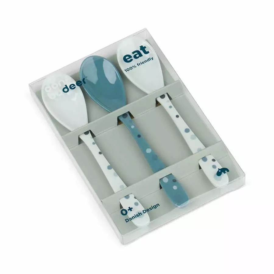 Done By Deer Spoon 3 PCS Dots Feeding 8 Done By Deer Spoon 3 PCS Dots Feeding