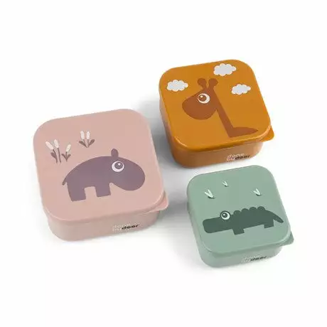 Done By Deer Snack Box Set 3 Pcs Deer Friends 3 Done By Deer Snack Box Set 3 Pcs Deer Friends