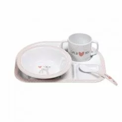 Lässig Mealtime Essentials Dinner Set Melamine / Silicone Lassig