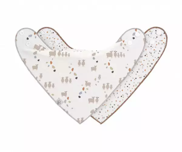 Lässig Feeding Lassig Bandana Bib 2pcs 12 Lässig Feeding Lassig Bandana Bib 2pcs