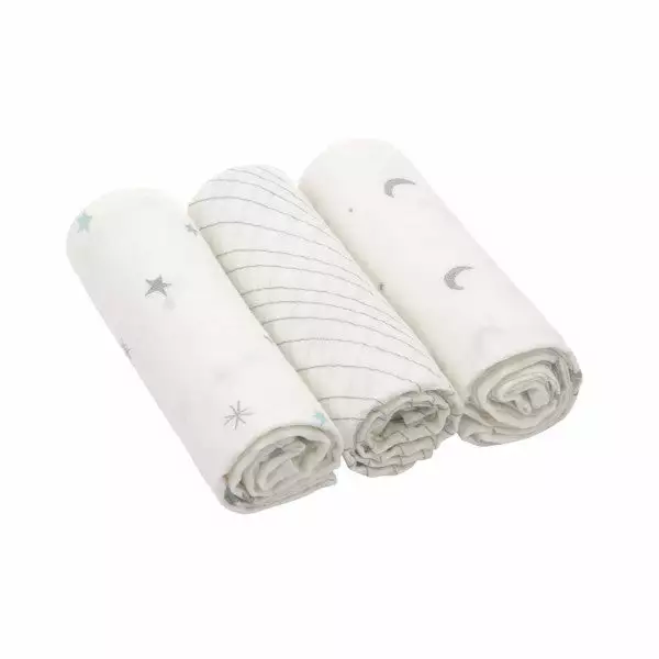 Lässig Heavenly Soft Swaddle Large 3 Pack 8 Lässig Heavenly Soft Swaddle Large 3 Pack