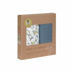 Lässig Heavenly Soft Bamboo Swaddle 2 Pack