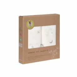 Lässig Heavenly Soft Bamboo Swaddle 2 Pack