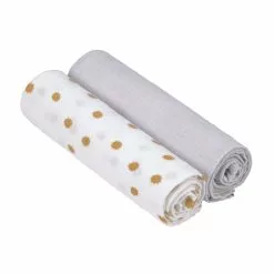 Lässig Swaddle & Burp XL Linen