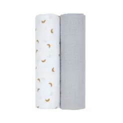 Lässig Swaddle & Burp XL Linen