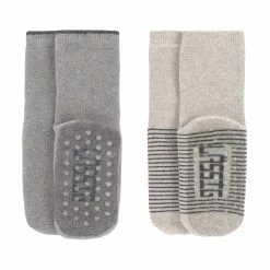 Lässig Anti Slip Socks 2 Pair Linen