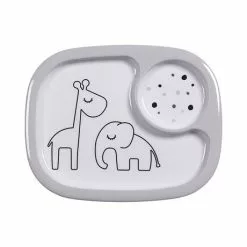 Done By Deer Yummy Mini Compartment Plate Dreamy Dots