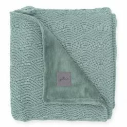 Jollein Blanket 100x150cm River Knit Coral Fleece