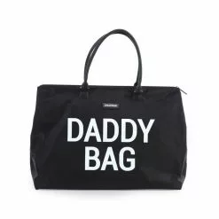 Childhome Daddy Bag Black Bath & Changing