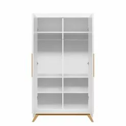 Bopita Fenna 2 Doors Wardrobe White/Natural