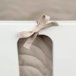 Done By Deer Quilted Bed Bumper With Strings