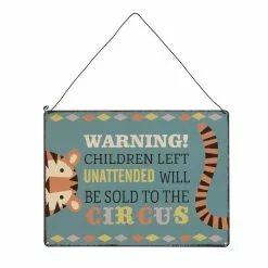 Rex London Décor Warning! Children To The Circus