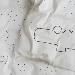 Done By Deer Bedlinen Croco Beige 100 X 140