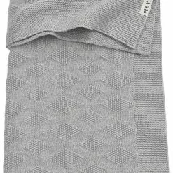 Meyco Organic Diamond Blanket Linen 13 Meyco Organic Diamond Blanket Linen