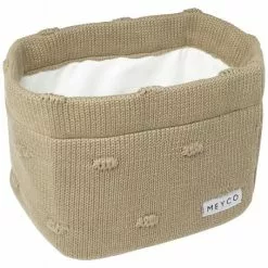 Baby Furniture Meyco Knitted Storage Basket Small