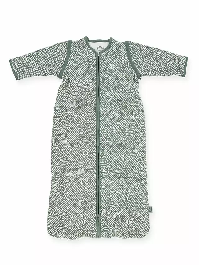 Jollein Linen Sleeping Bag With Detachable Sleeves 90cm 3 Jollein Linen Sleeping Bag With Detachable Sleeves 90cm