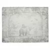 Jollein Playpen Mat 75x95cm - Forest Animals Linen