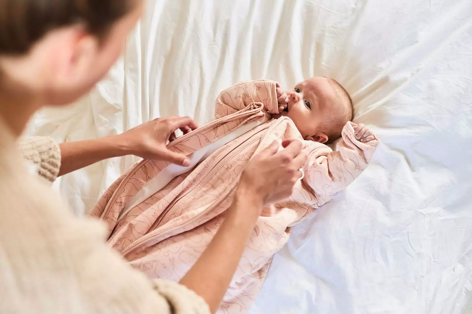 Jollein Baby Sleeping Bag 4 Seasons 110 Cm Linen 10 Jollein Baby Sleeping Bag 4 Seasons 110 Cm Linen