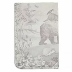Jollein Jersey Blanket 75x100cm Forest Animals Linen