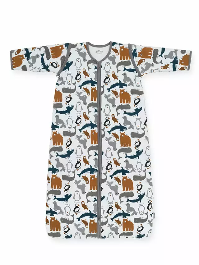 Jollein Linen Sleeping Bag With Detachable Sleeves 90cm 15 Jollein Linen Sleeping Bag With Detachable Sleeves 90cm