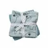 Done By Deer Burp Cloth 70x70cm Contour 3 Pack Bibs & Burp Cloths