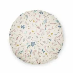 Linen Cam Cam Round Cushion