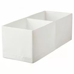 Ikea STUK Box With Compartments White