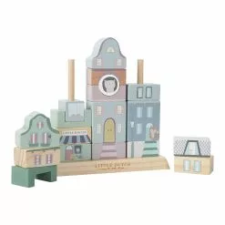 Little Dutch LD Toy Building Blocks Houses Little Adventure Toys