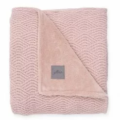 Jollein Blanket 75x100cm River Knit Coral Fleece