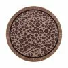 Tapis Petit Rug Leopard Round 120 X120 Cm Décor