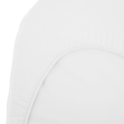 BabyBjörn Fitted Sheet For Cradle White Organic