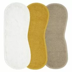 Meyco Basic Terry Burp Cloths 3pcs Bibs & Burp Cloths 10 Meyco Basic Terry Burp Cloths 3pcs Bibs & Burp Cloths