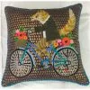 Only Natural Cushion Fox On Bike
