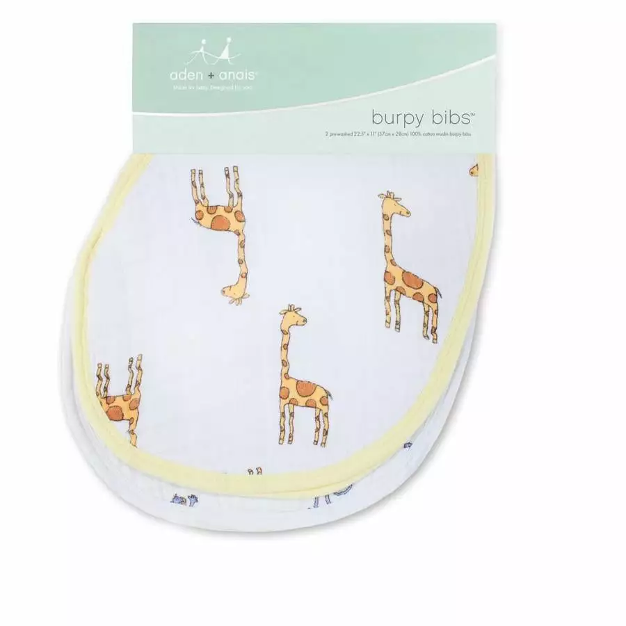 Bibs & Burp Cloths Aden & Anais Burpy Bibs 5 Bibs & Burp Cloths Aden & Anais Burpy Bibs