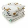 Linen Aden & Anais 3 Pack Musy Muslin Squares 2 Linen Aden & Anais 3 Pack Musy Muslin Squares