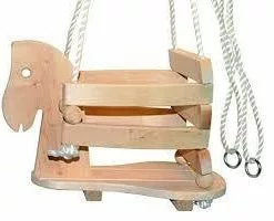 Mechato Wooden Swing Rocking Horse Toys