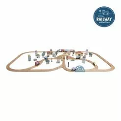 Little Dutch Railway Train XXL Set - Starter Kit Toys