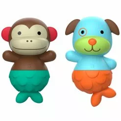 Skip Hop Zoo Mix & Match Flippers Bath & Changing