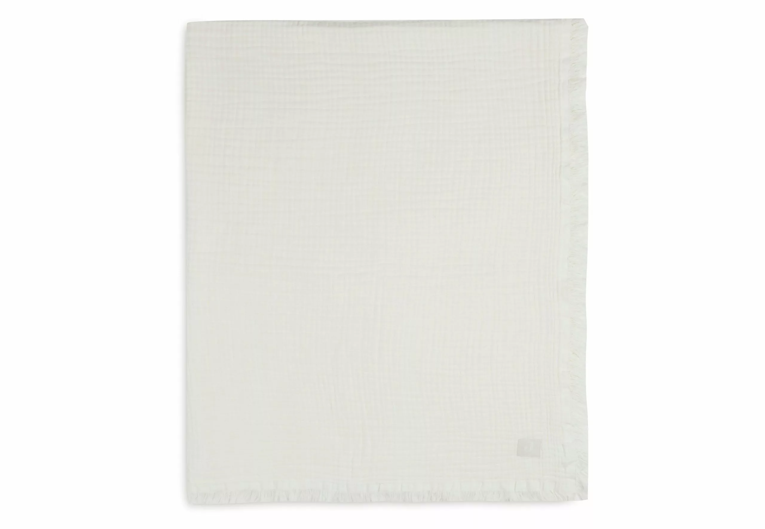 Jollein Blanket Muslin Fringe 120 X 120 Cm 14 Jollein Blanket Muslin Fringe 120 X 120 Cm