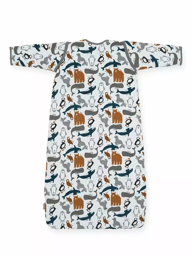 Jollein Linen Sleeping Bag With Detachable Sleeves 90cm 16 Jollein Linen Sleeping Bag With Detachable Sleeves 90cm